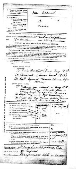 Military Record