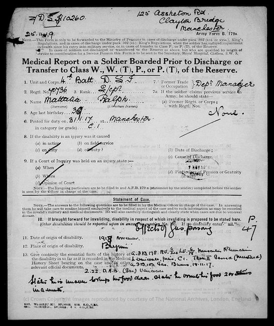 Military Record