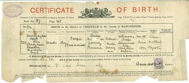 Birth Certificate 