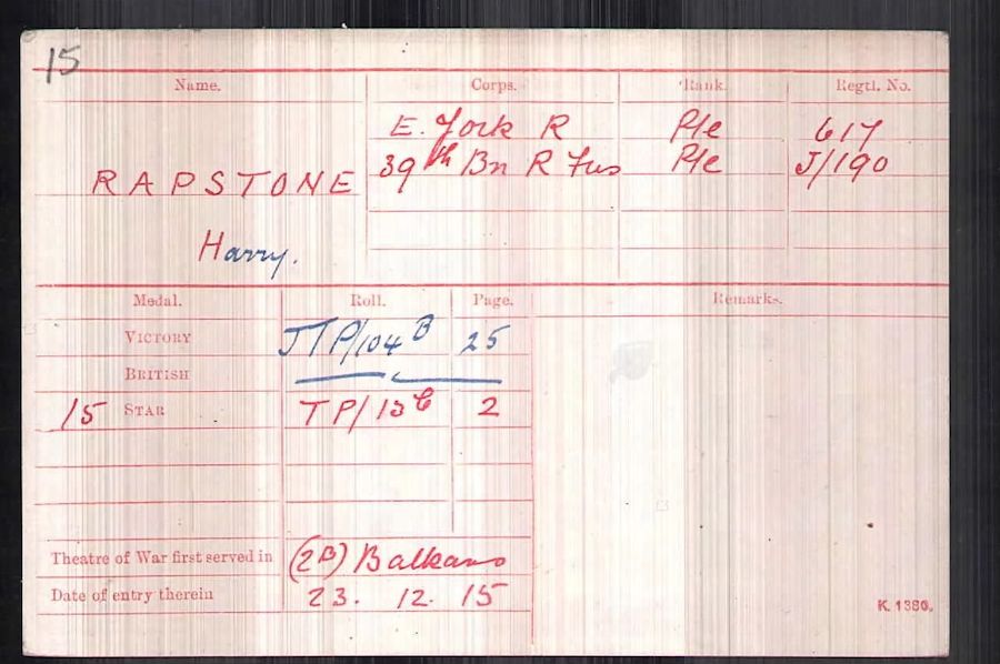 Military Record