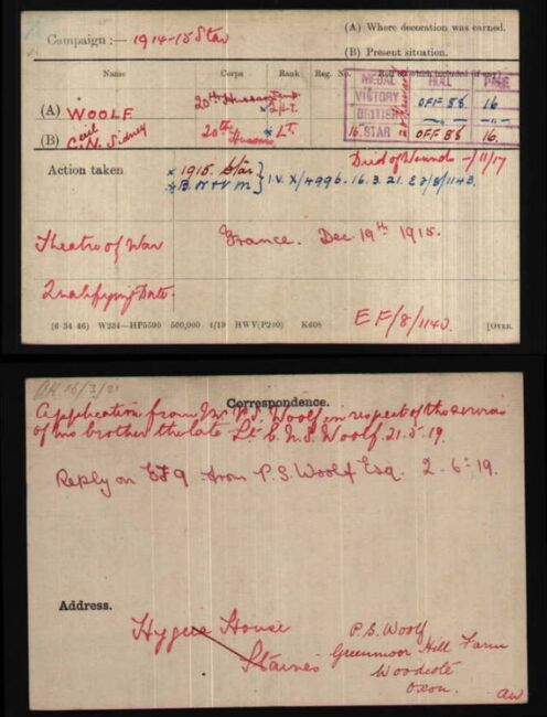 Medal card