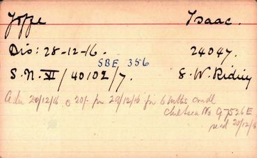 Pension record