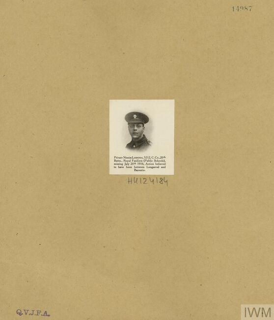 Press Cutting with head portrait 