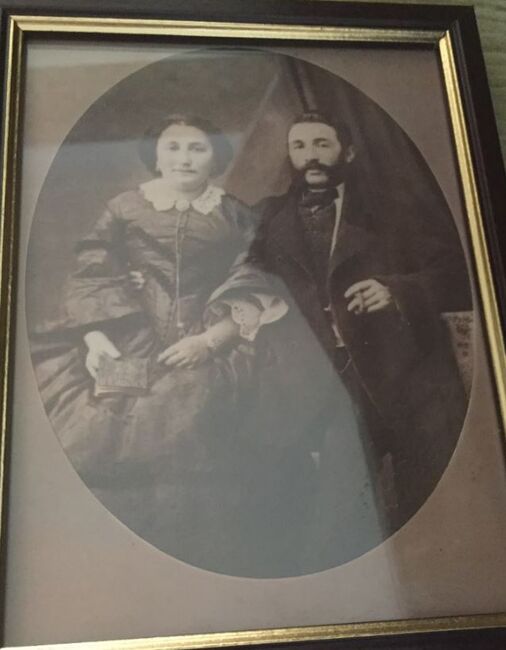 Dorothea's grandparents - Raphael and Hanchen Hahn