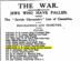 Jewish Chronicle, 25th August 1916
