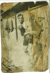 Signed photo boxing