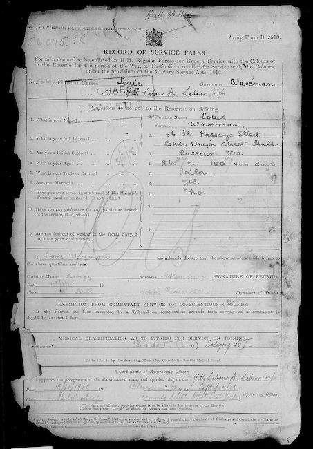 Military Record