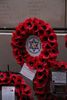 Menin Gate laid wreath. We Were There Too trip to Ypres, April 2017. By Alan Brill, Voluntary Photographer
