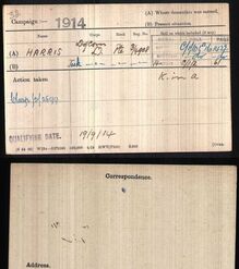 Medal card