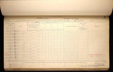 Medal roll for Victory and British War medals