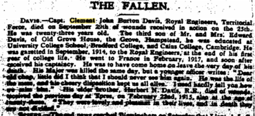 Letter in the JC (apologies for quality, no better copy exists)