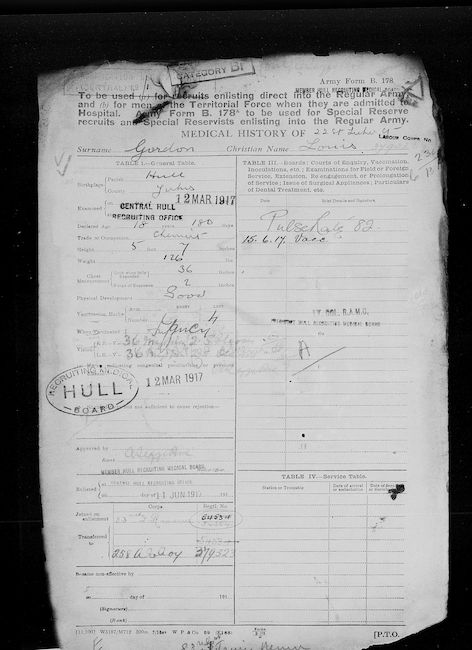 Military Record
