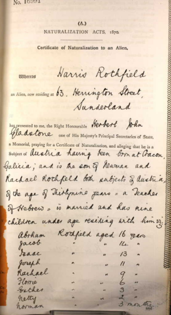 Naturalisation