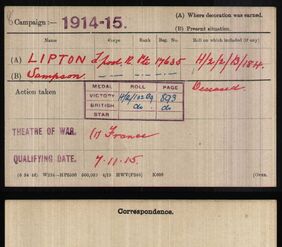 Medal card