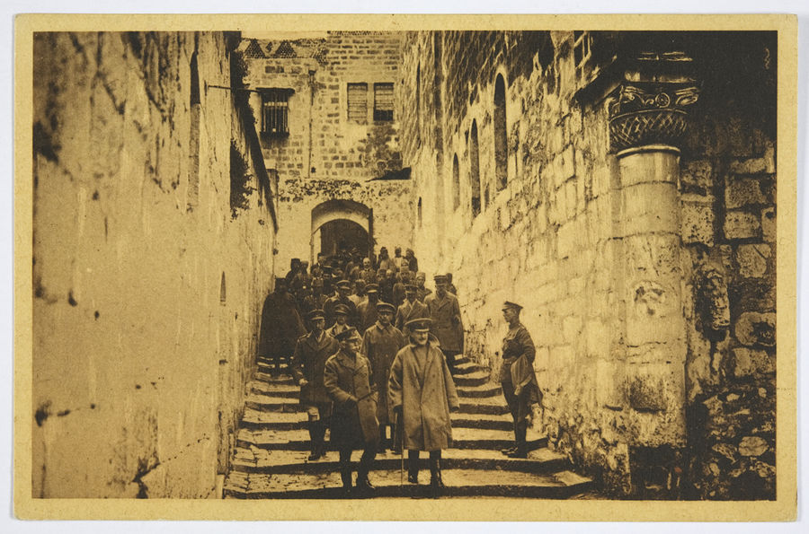 Collection of postcards recording the allies capture of Jerusalem and the visit to Jerusalem made by the Duke of Connaught. ©Jewish Museum London/Jewish Military Museum	