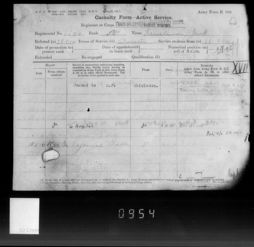 Military Record