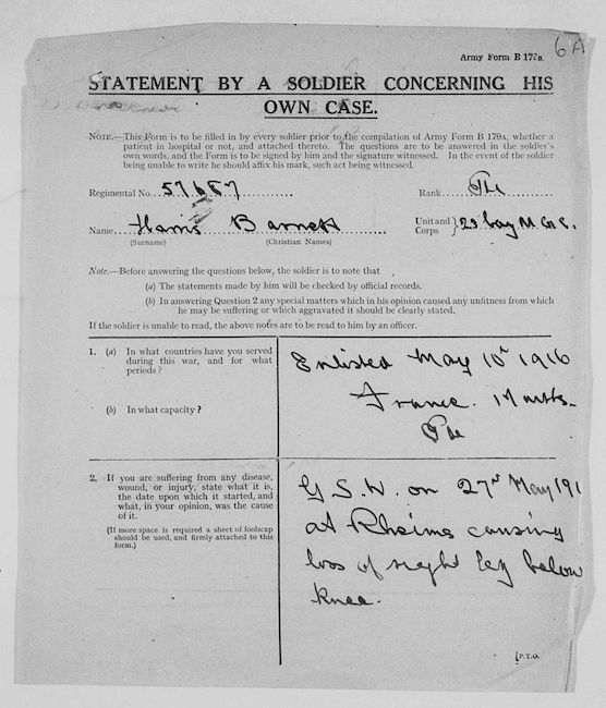 Military Record
