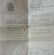 Certificate accompanying medals