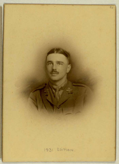 Wilfred Owen's Last Portrait. 1918. ©The English Faculty Library, University of Oxford 