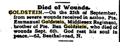 Died of wounds