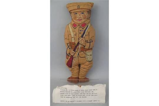 Rag Doll made during World War I by S. Finburgh & Sons