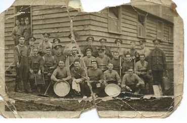 Syndey Cohen with his regiment