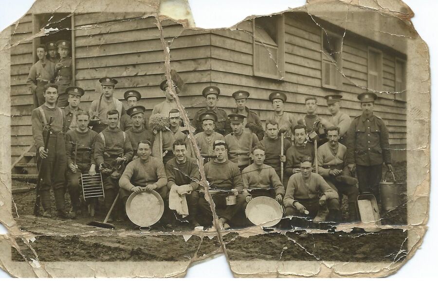 Syndey Cohen with his regiment