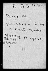 Military Record