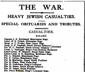 Obituaries in the JC