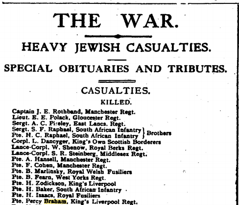Obituaries in the JC