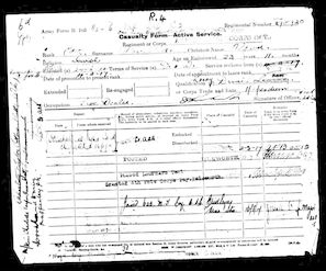 Military Record