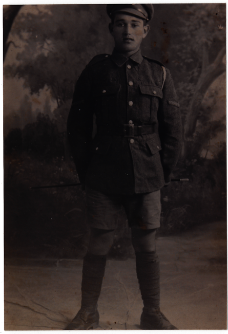 Moshe in Uniform