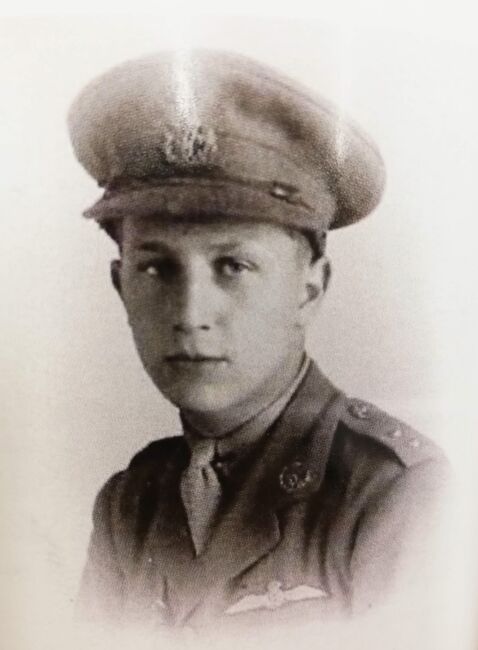 Robert in Uniform - taken in the Prince of Wales Hotel, Southport