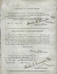 Enlistment Papers 2
