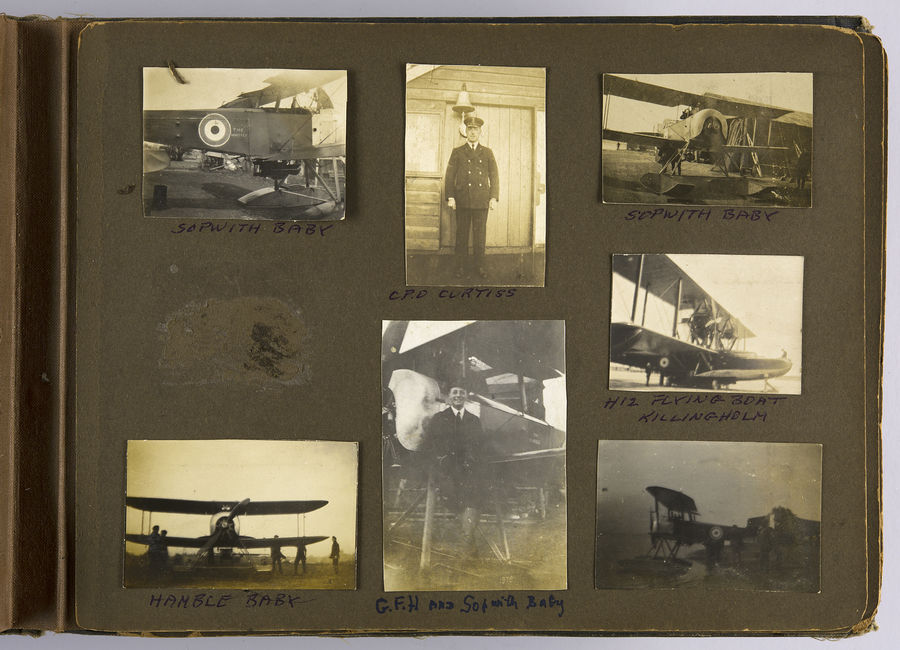 Photograph album containing photographs taken by Gordon Hyams D.F.C., mostly in Egypt during 1917. ©Jewish Museum London/Jewish Military Museum	