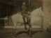 Ben on horseback - originally trained in the cavalry unit then converted to the infantry with the Royal Wiltshire Regiment