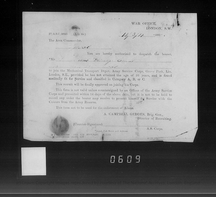 Military Record