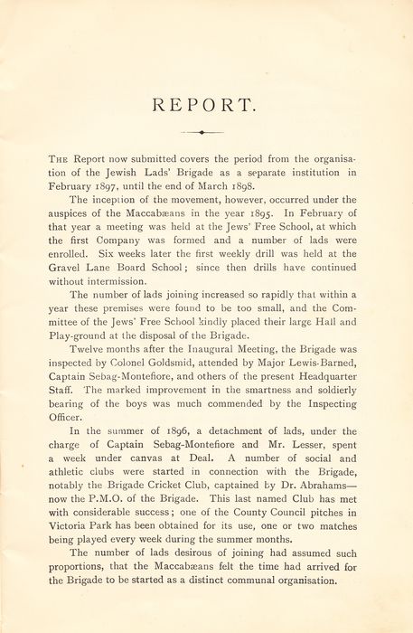 1897 First Annual Report. 