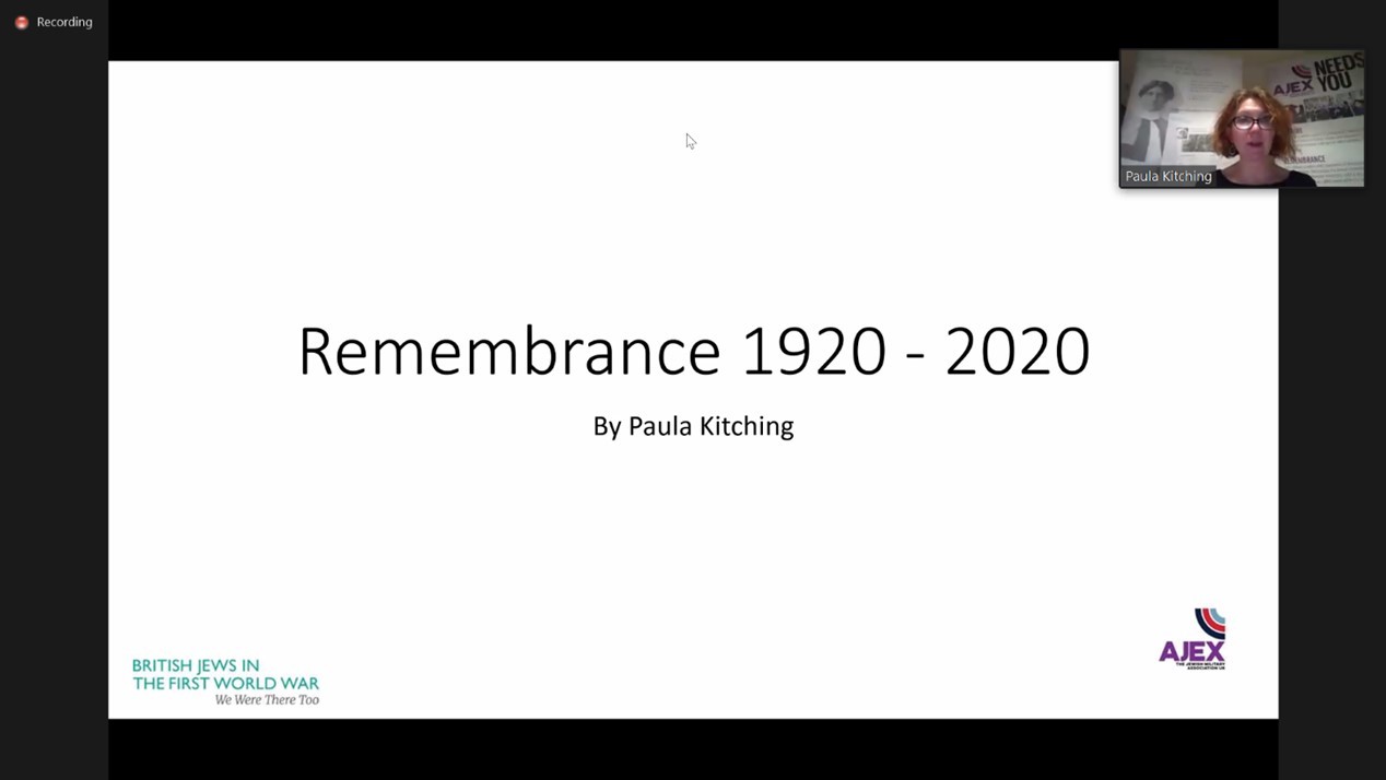 Paula Kitching - Remembrance 1920-2020 11/11/2020