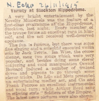 1915.11.24 Northern Echo
