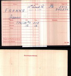 Medal card