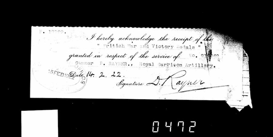 Military Record