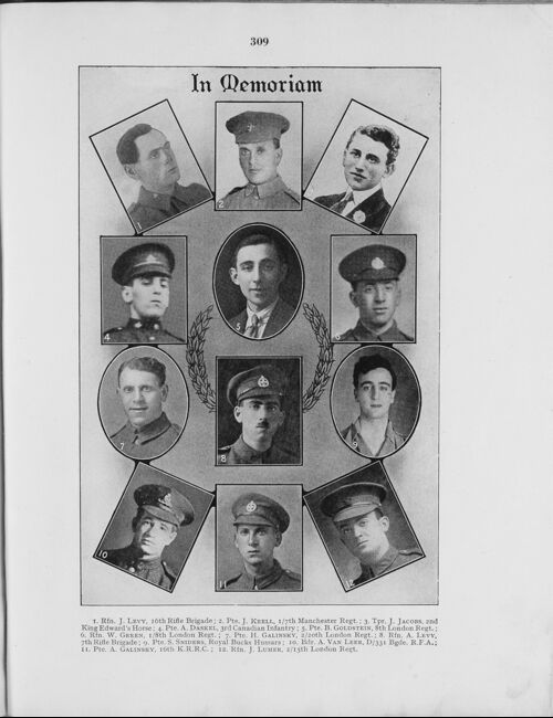 British Jewry Book of Honour page image