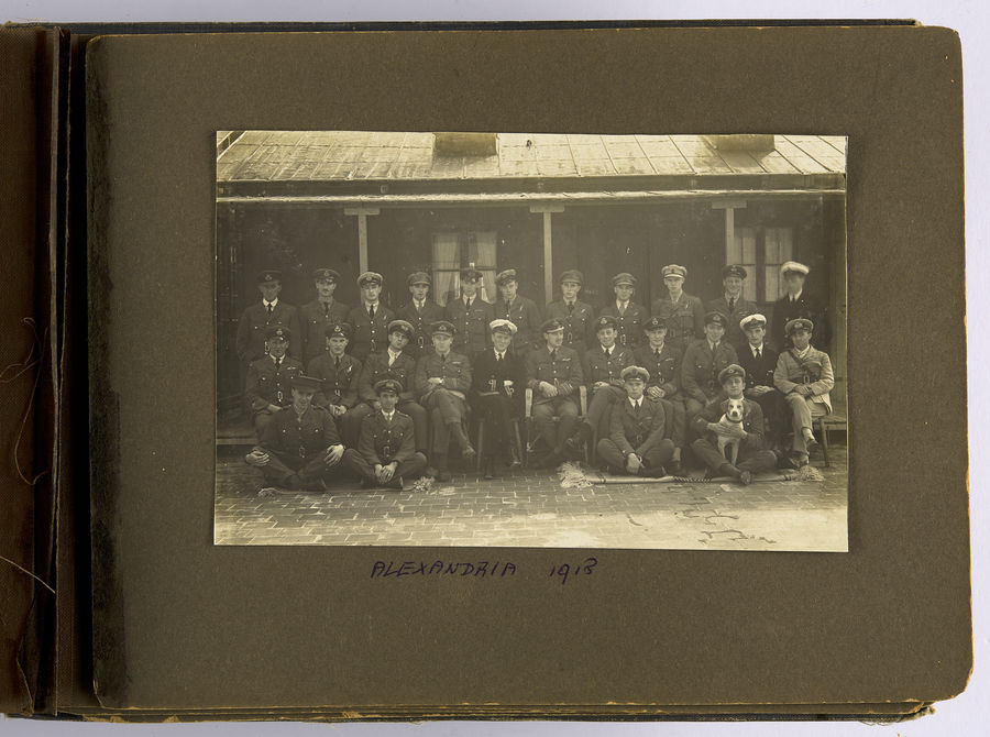 Photograph album containing photographs taken by Gordon Hyams D.F.C., mostly in Egypt during 1917. ©Jewish Museum London/Jewish Military Museum	