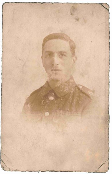 Photo of Saul David Ash in uniform (Manchester Jewish Museum)