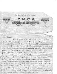 Letter from Hyman in York