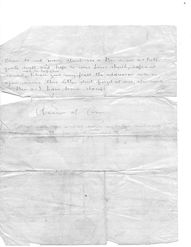 Letter from Hyman in York