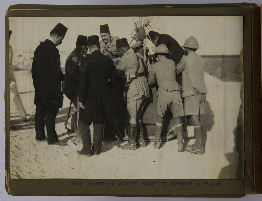 Photograph album containing photographs taken by Gordon Hyams D.F.C., mostly in Egypt during 1917. ©Jewish Museum London/Jewish Military Museum	