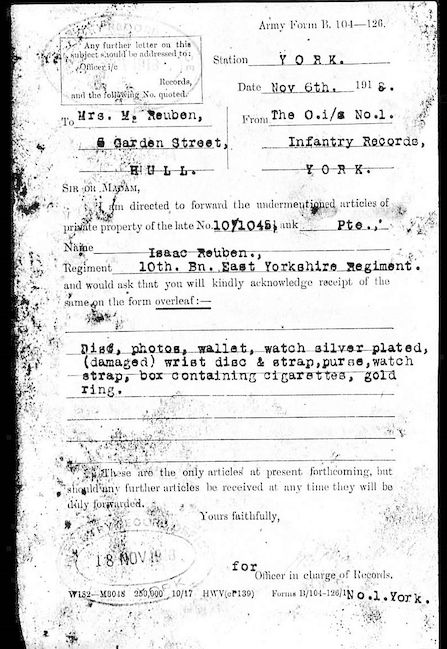 Military Record