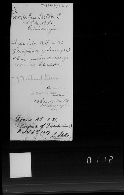 Military Record